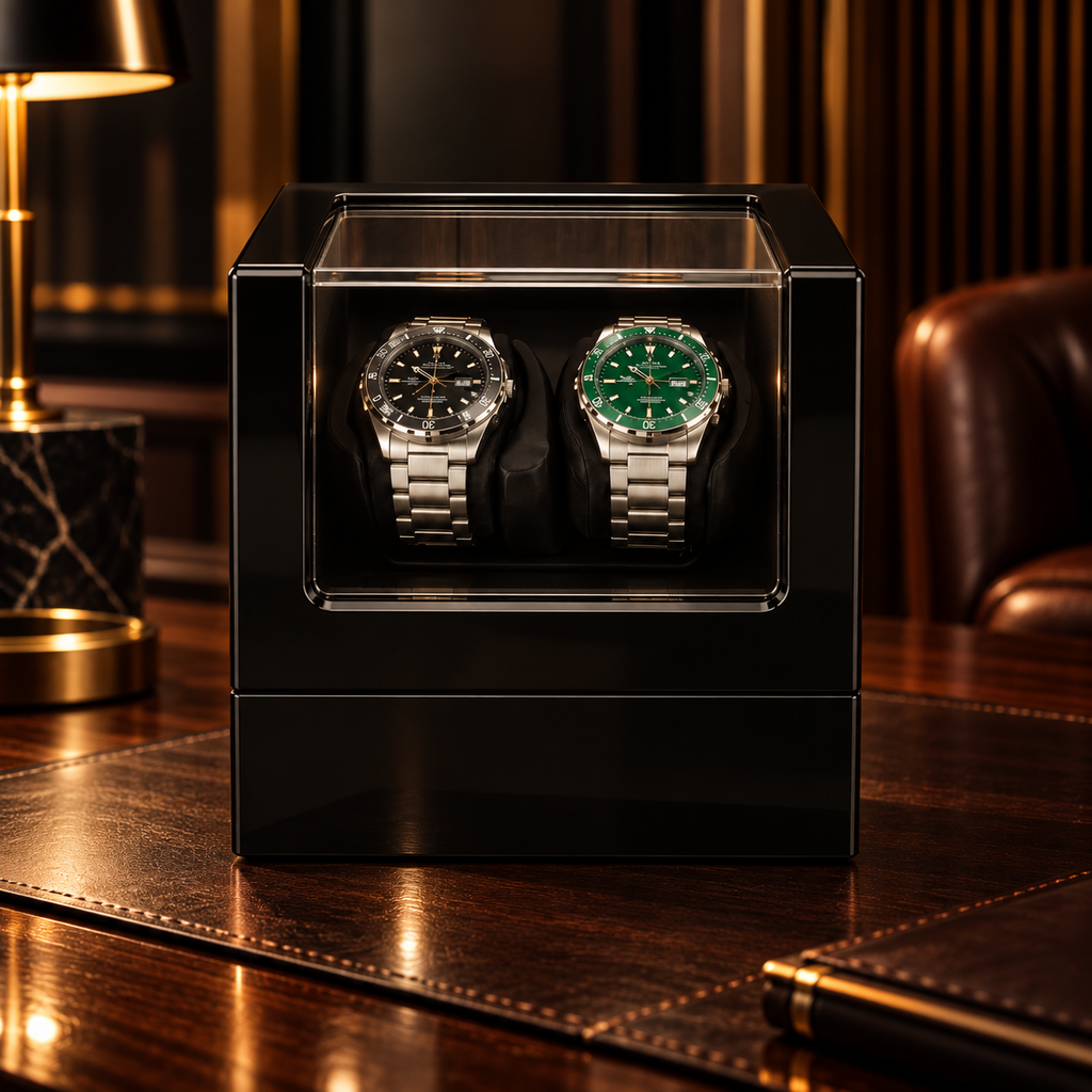 Remontoir 2 montres automatiques | Élégance