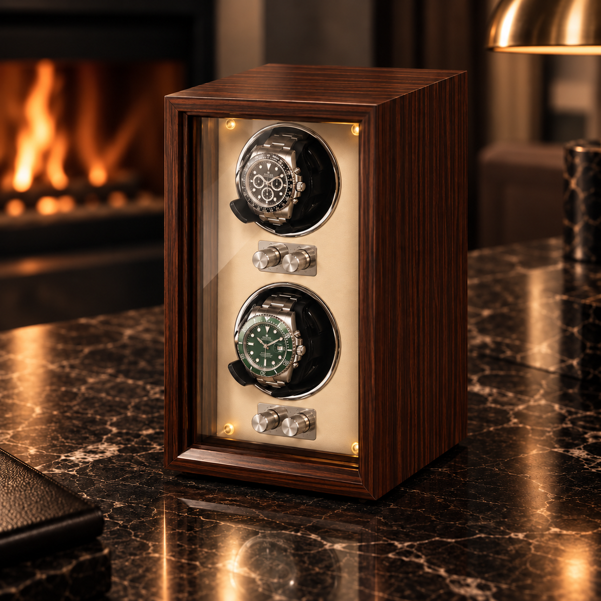 Remontoir 2 montres automatiques | Mautier Bois