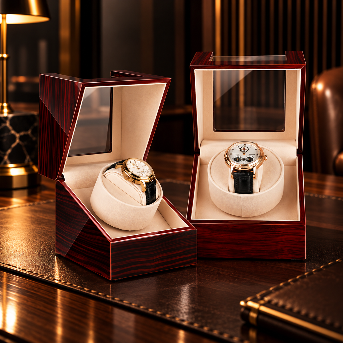 Remontoir 2 montres automatiques | Élégance